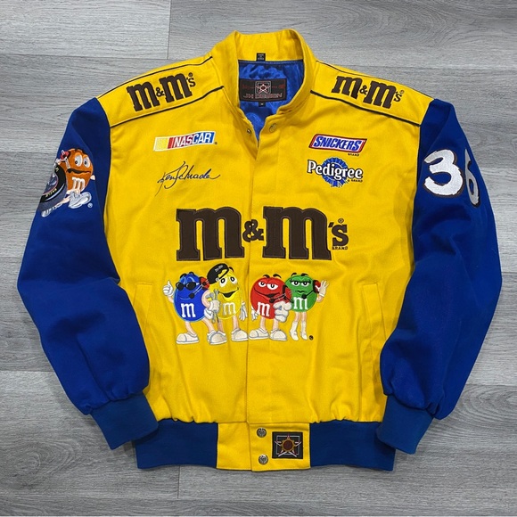 M&M’s NASCAR JACKET MED 25x25.5 - Picture 1 of 6